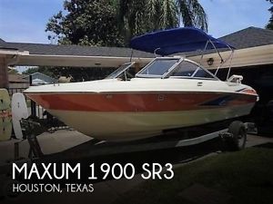 2007 Maxum 1900 SR3 Used