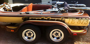 Miller Jet Boat BBC454  On miller Trailer Exellent Original Condition