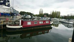 45ft tidy liveaboard narrowboat houseboat near London