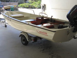 1986 13 Ft Boston Whaler 35 HP Evinrude