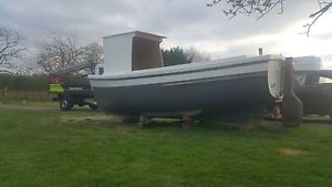 open sea fishing boat