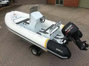 ZAR MINI PRO RIB 15 CONSOLE + SUZUKI DF50 - RIB BOAT PACKAGE IN STOCK NOW