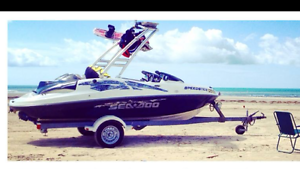 Seadoo speedster 1600 wakeboard boat jet boat v6 240hp Not jet ski wave runner