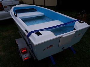 New 2.4 Metre Yabby HD ( Heavy Duty ) Boat, F/glass Dinghy / Cartopper / Tender