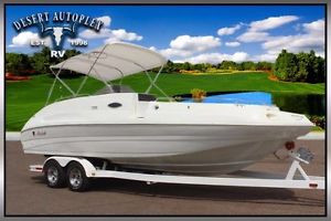 1998 Mariah 244 Jubilee Open Bow Deck Boat Mercruiser