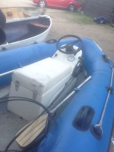 Ocean rib with 15hp evinrude