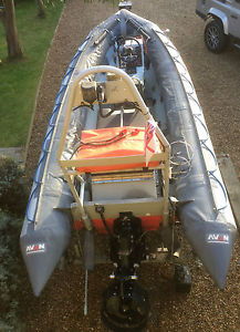 RIB Avon Searider 5.4m SOLAS  boat with Yanmar Diesel