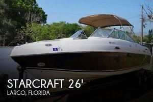 2002 Starcraft Stardeck 2610 Travis Edition