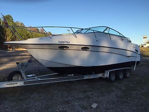 29 Ft. Crownline Mid-Cabin Cruiser w/Trailer