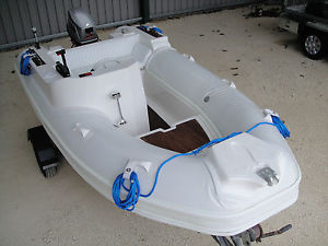 ARIMAR F36 "YACHTLINE" SPORTS RIB WITH 30HP MARINER E/S OUTBOARD & ROAD TRAILER