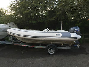 Avon Seasport 490DL with Yamaha F80 & Trailer