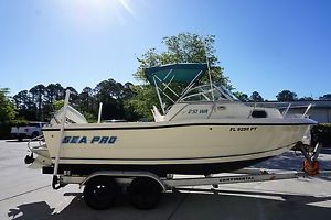 1999 Sea Pro 210 Walk Around