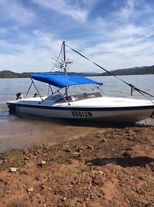 SKI BOAT 350 CHEV 1996 SUPER TRAC SKI OR WAKE HIGH POLE