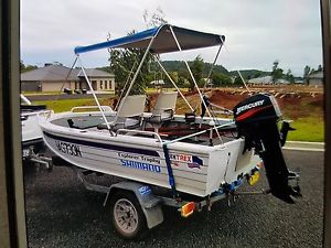 Quintrex fishing boat