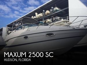 2004 Maxum 2500 SC