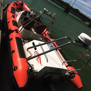 RIB BOAT YANMAR DEISEL TWIN AXLE TRAILER