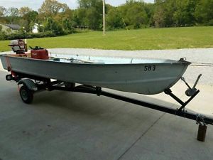 Vintage 14 ft. Star Craft Boat, Motor and Trailer