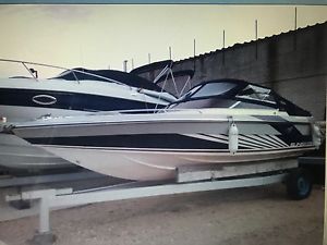 Sunseeker Mustang 20 on twin axle trailer speed boat power boat