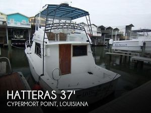 1977 Hatteras 37 Convertible Sportfish Flybridge Used