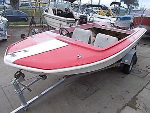 CARRIBEAN SEA SKI 75HP  EVINRUDE short shaft good runner GOOD PROJECT