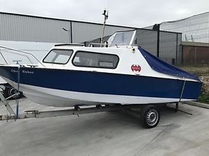 Fishing boat 17ft complete with 65hp outboard and trailer