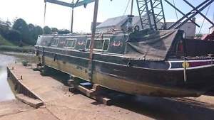 45ft narrow boat project (david piper circa 1979)