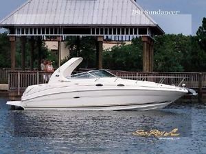 2003 Sea Ray 280 Sundancer Twin 4.3 Mercruiser Engines only 117 hours A/C