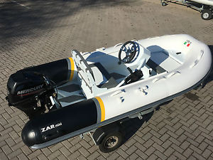 ZAR MINI RIB 11 DL FLOATING CONSOLE RIB TENDER + ENGINE - RIB BOAT PACKAGE