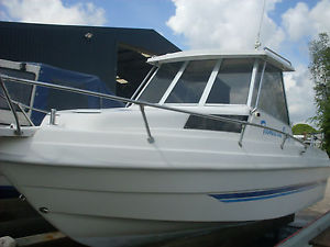 Fishing Boat Drago 5.4 m with Evinrude E-Tec 75HP Outboard Engine and Trailer