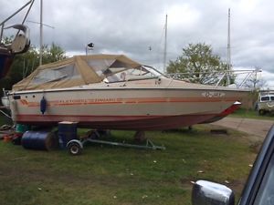 MOTOR BOAT CRUISER 27ft Fletcher Zingaro Volvo Penta POWER fishing