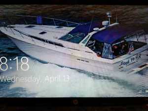 1987 SEARAY EXPRESS 39 Foot YACHT Total length 41.5