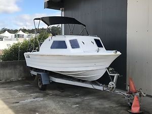 Savage Pacific cabin boat runabout with 115hp mercury outboard