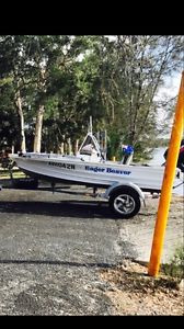 Quintrex sportsman, side console fishing boat,mercury motor & trailer