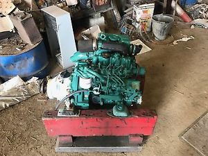 Volvo Penta MD2020 D marine diesel engine with gearbox.