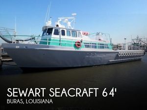 1963 Stewart Seacraft 64 Crew Boat