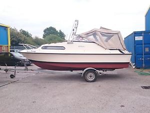 Shetland Cabin Cruiser & Trailer