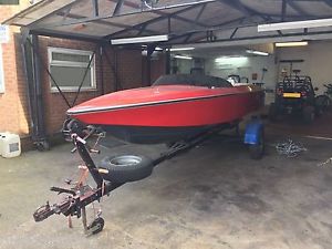 16ft Speedboat with trailer & 60 hp Outboard