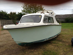 DOLPHIN 20FT GRP RIVER/CANAL BOAT CRUISER PROJECT