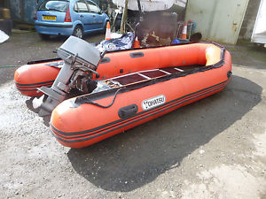 Tohatsu 420 Large SIB RIB & Mariner 20 Engine, Fishing, Fun, Diving,Rescue