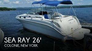 2002 Sea Ray 260 Sundancer