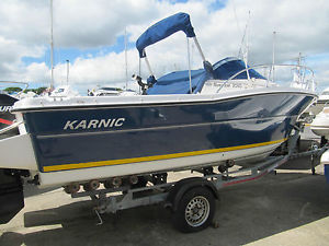 2004 Karnic 2050 Bluewater cuddy cabin sports boat, with 90HP Mercury 4 stroke