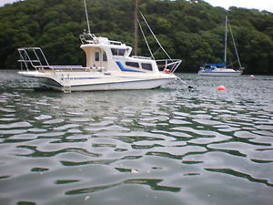 Fast Fishing Boat - Iceni Warrior with 240hp inboard Turbo Diesel Yamaha