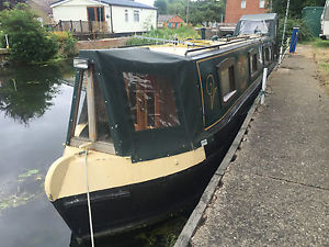 45ft COLECRAFT ALL STEEL NARROWBOAT WITH LIVEABOARD WEST LONDON MARINA MOORING