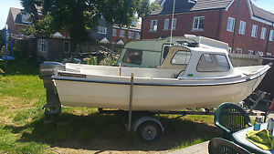 orkney 16+ strikeliner fast fishing boat