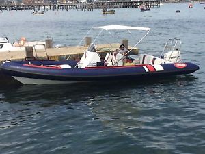 COBRA 7.5MTR RIB BOAT EVINRUDE 200HP 24HRS like avon, ballistic, zodiac, ribeye