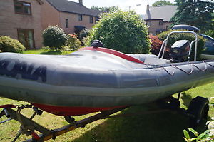 Avon Searider RIB boat 4m