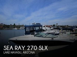 2008 Sea Ray 270 SLX