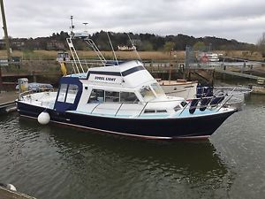 Aquabell 33 Flybridge Sports Fishing Diving Cruiser Twin Diesel 1980