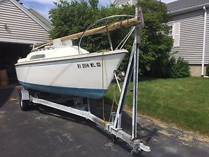 O'Day 20 sloop, trailer, 5hp outboard, all gear