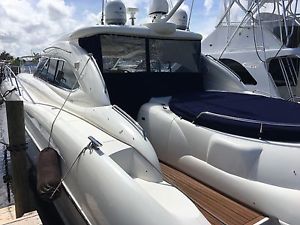 58' Sunseeker Predator 50 hrs on rebuilt MAN 1050 hp diesels engines